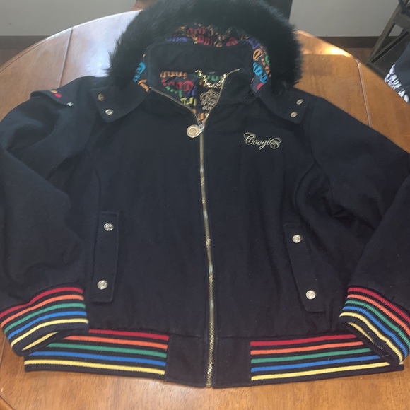 Coogi Vintage varsity coat size 3x - Unisex - Rainbow - Picture 5 of 13